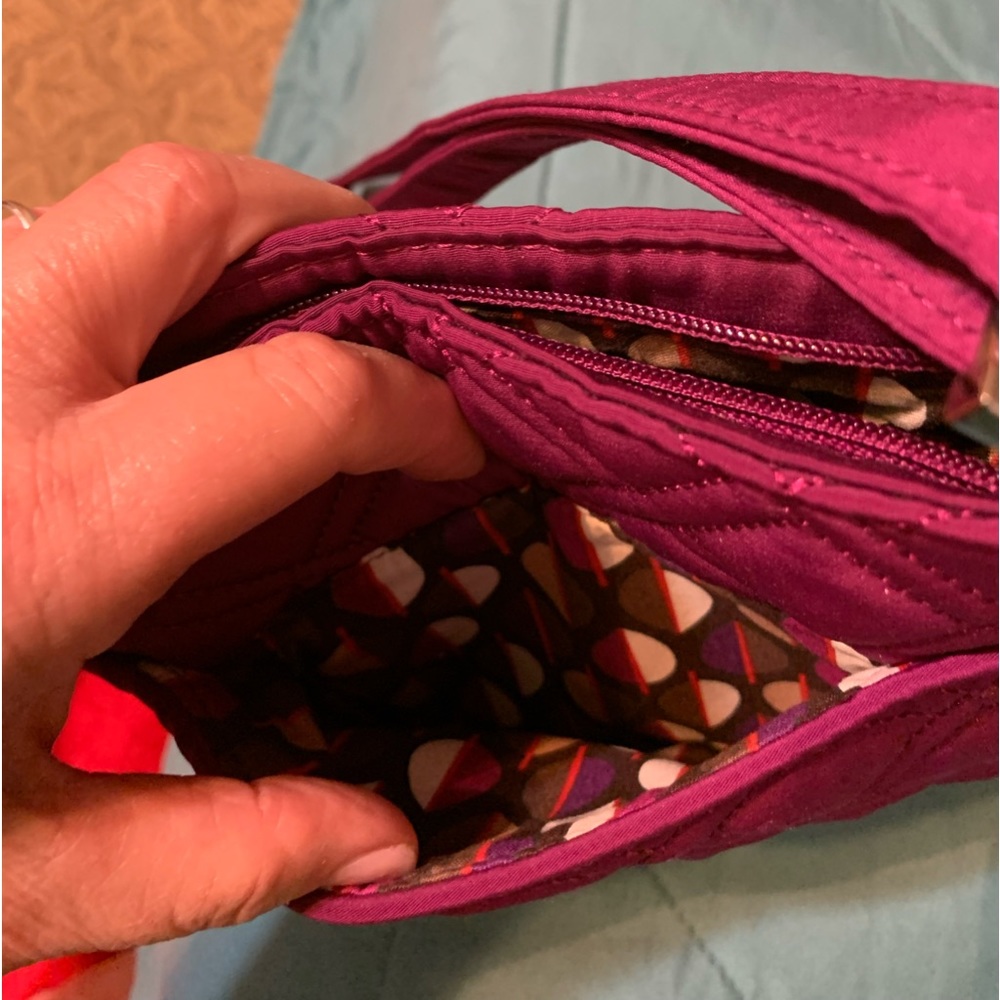 Vera Bradley purple mini bag - Picture 5 of 11